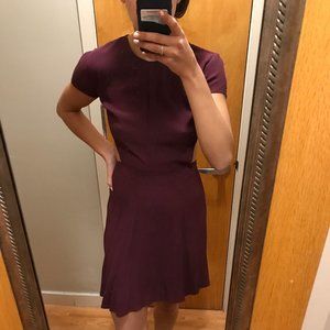 REFORMATION Burgundy Shift Dress size SMALL